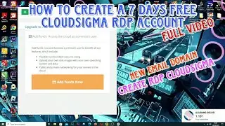 C&Aacute;CH KIẾM RDP 7 NG&Agrave;Y KH&Ocirc;NG CẦN THẺ T&Iacute;N DỤNG | HOW TO CREATE &reg;DP