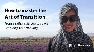 How to master the Art of Transition: From a saffron startup to space