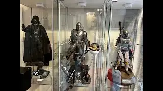 Обзор фигурок Hot Toys Mandalorian и Grogu в четвертьфинале
