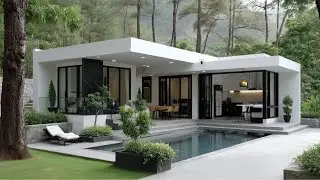 Luxury Nature-Inspired Architecture | A Minimalist House Tour with Tranquility