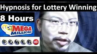 8 hours Hypnosis for Lottery Winning (visualize numbers, confidence, manifesting)