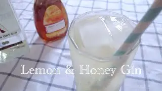 Lemon & Honey Gin - Easy Summer Drink | ReaHasNoIdea