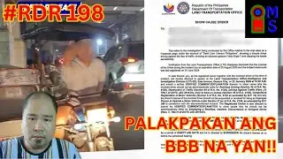 VIRAL: Tricycle Counterflow sa National Highway! LTO Operasyon, Huli ang TODA (TIMBOG) | #RDR198