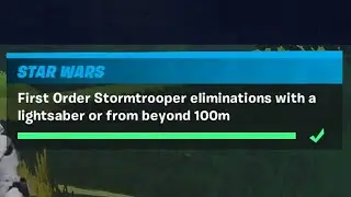 First Order Stormtrooper Eliminations with a Lightsaber or from  Beyond 100m (5)   - Star Wars