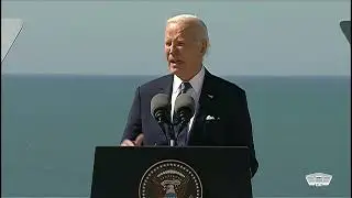 President Biden Honors D-Day Rangers, Calls for Unity and Support for Ukraine on 80th Anniv. D-Day