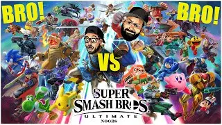 LETS SMASH BRO!!! THE JK BROS PLAYING SUPER SMASH BROS ULTIMATE *NOOBS!!