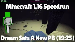 Dream's Fastest / Disqualified Minecraft 1.16 Speedrun