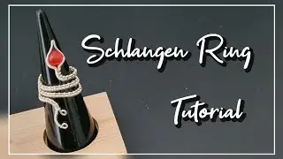 Schlangen Ring Tutorial/ Schmuck selber machen aus Draht/ Drahtschmuck für Anfänger
