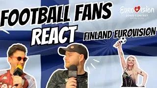 Football Fans SHOCKED by Erika Vikman’s Ich Komme – Finland’s Eurovision Entry! ⚽😱🇫🇮