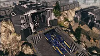 EPIC FORT MAP  - Men of War Planetside 2 Mod Gameplay