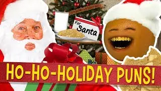 Annoying Orange - Christmas Puns and Jokes!