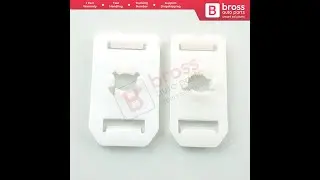 BWR5032 2 Pcs Window Regulator Sash Clips For Mercedes W203 C Class&nbsp;C230 C240 C320 C55 AMG C32 AMG