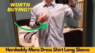 Hardaddy Mens Dress Shirt Long Sleeve Business Casual Button Down Shirts Men with Pocket - Worth It?