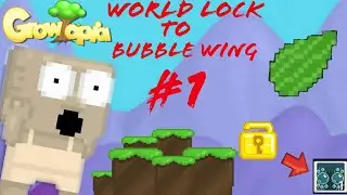Growtopia - WL to Bubble #1|Making 200 Grass Seeds