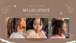 Thick locs journey | My loc update&hellip;2 and half years later🌱