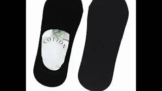3 Pairs Women Low Cut No Show Socks, Casual Liners Heel Non Slip Cotton Sock