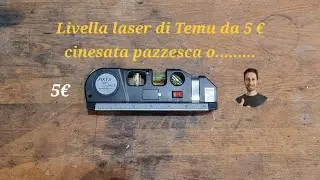 Livella laser di Temu cinesata pazzesca o sorpresa? LEVEL LASER 3 PRO MAX