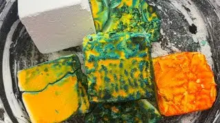 Dyed Dusty Green & Yellow BSN Gym Chalk