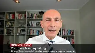 BBC Exclusive - Nigel Green on Coinbase IPO - Bitcoin - Regulations- deVere CEO
