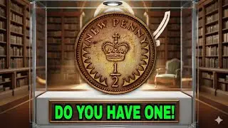 Top 7 Most Valuable UK &frac12; New Penny Coins 💰 | Rare British Half Pennies Worth Big Money in Dollar!