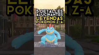 5 DETALLES ALUCINANTES de Leyendas Pok&eacute;mon Z-A 🗼 #pokemon #leyendaspokemonza #nintendo #gaming