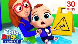 Jouer sans risque ni danger | Comptines avec Bébé Louis | Little Angel Français