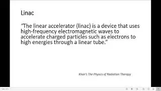 Linear Accelerator - overview
