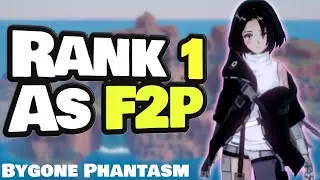 I got RANK 1 as F2P in Tower of Fantasy! (In my Bygone Phantasm Battlefield Group LUL)