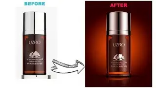 (Part 4 / 4) High-end Cosmetic Product Retouching Tutorial Step by Step