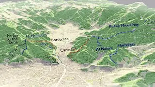 3D flight into Trailguide map - Freiburg, Germany