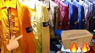AMAZING STONE ISLAND POP UP STORE! AND DOUBLE SNEAKER UNBOXING!