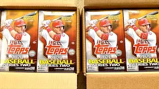 2020 TOPPS SERIES 2 HOBBY CASE BREAKS!