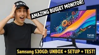 How to Set Up Samsung Essential S3 S30GD Monitor - Step by Step