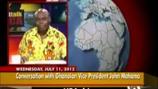 President John Mahama talk about his life, book