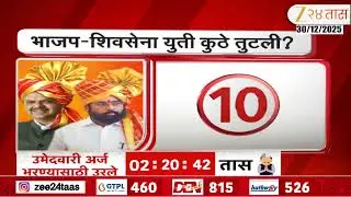 BJP Shivsena Yuti |  मनपा निवडणुकांच्या रणधुमाळीला वेग, भाजप-शिवसेना युती कुठे तुटली?