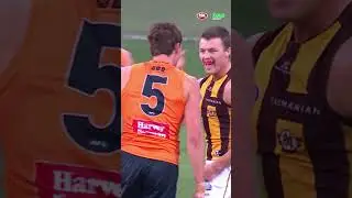 'BIG WITH HIS WORDS, BIG WITH HIS ACTIONS!' Jack Ginnivan, folks. #afl #finals #footy #hawthorn