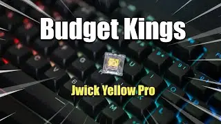 Jwick Yellow Pro Switch Review | Gateron Yellow Killers!