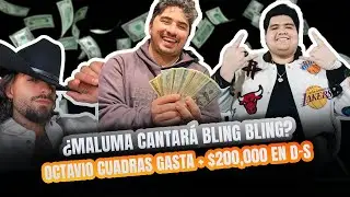 OCTAVIO CUADRAS ROMPRE RÉCORD EN TENIS PARA SU VIDEO BLING BLING 🤑| DROP SHOP