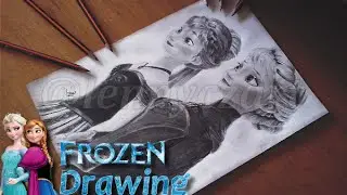 Drawing Frozen ❅ [Elsa and Anna] | in photos