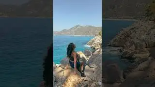 📍K&ouml;n&uuml;l plajı🙂&zwj;&harr;️ #shortvideo #viralshorts #turkey #fethiye #fethiye2025 #konulplajı #travel
