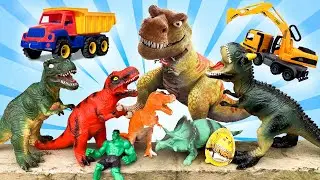 TOP BEST DINOSAUR | Dinosaurs World #68 | Dinosaur T-Rex Toys | Stop Motion by Dandy and Toys