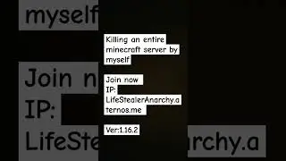 #server #minecraft #killingmachine