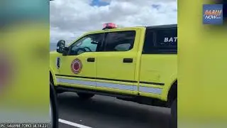 KAHULUI BRUSH FIRE - Aug. 14, 2022