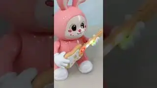 Small Baby Dancing Rabbit with guitar for kids | Musical toy |Dj song  | Dancing Rabbit |Kids video
