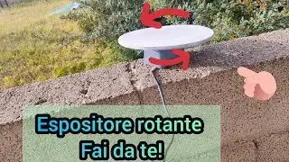 espositore rotante per realizzare video su YouTube - fai &bull; da &bull; te