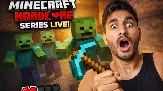 Galti Hui To Sab Khatam 😨 | Minecraft Hardcore Series LIVE