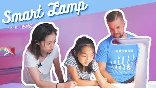 Smart lamp that helps your kids with their homework?!