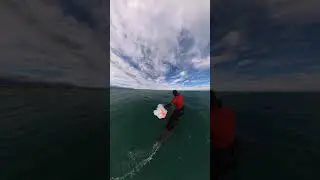 Parawing downwind #takoon #takoonworld #parawing #foil #stcyprien #downwindfoiling