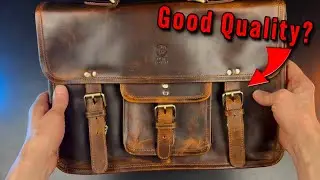 Обзор кожаного портфеля Rustic Town