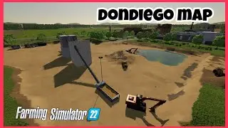 DONDIEGO MAP - NEW MOD MAP: FARMING SIMULATOR 22 *FLY OVER*